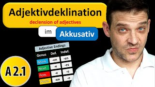 Adjektivdeklination Im Akkusativ | German Adjective Endings in Accusative