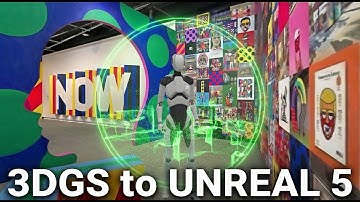 "Double Vision" in 3D: Digitising Craig & Karl’s Art with #3dgs  & @UnrealEngine