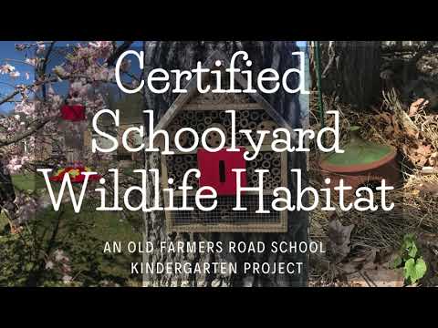 Old Farmers Road School Certified Schoolyard Habitat