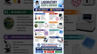 Lab Me Kya Kya Hota Hai? 🏥 Full Scope Explained || MLT Class || #shorts#dmlt #bmlt #lsb #shorts