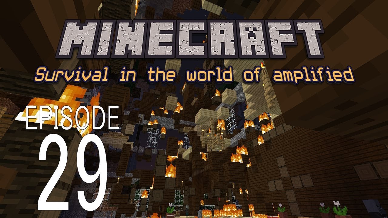 マイクラ アンプリファイドの世界でサバイバル Minecraft Timelapse Survival In The World Of Amplified Episode 29 軌跡 もうカッコつけなくてもいいよ