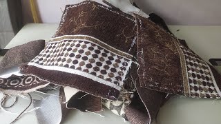 DIY-55/💡purane sofa cover or purani less ka reuse idea/recycle chotha piece reuse idea