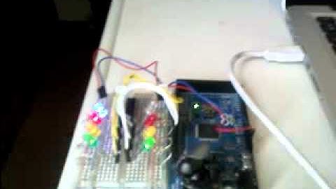 Arduino + Network Bandwidth Monitor (Daylight)