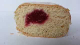 Berliner With Vanilla And Raspberry Filling