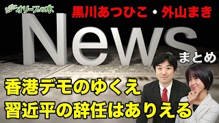 香港デモと習近平、香港人権法案と区議会選挙、大嘗宮の一般公開、立憲が国民に合併呼びかけ、今週のニュースまとめ。