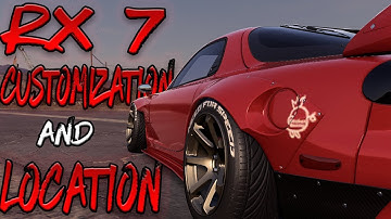 RX 7 LOCATION AND CUSTOMIZATION ,FREEROAM COPS NEED FOR SPEED PAYBACK