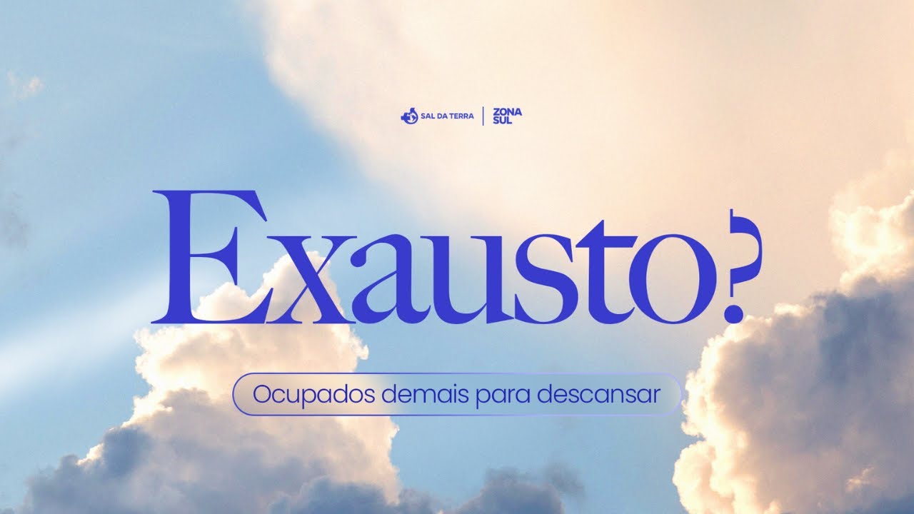 EXAUSTO? Removendo Entulhos da Alma | AO VIVO DOMINGO ÀS 18H | 18/01/2026