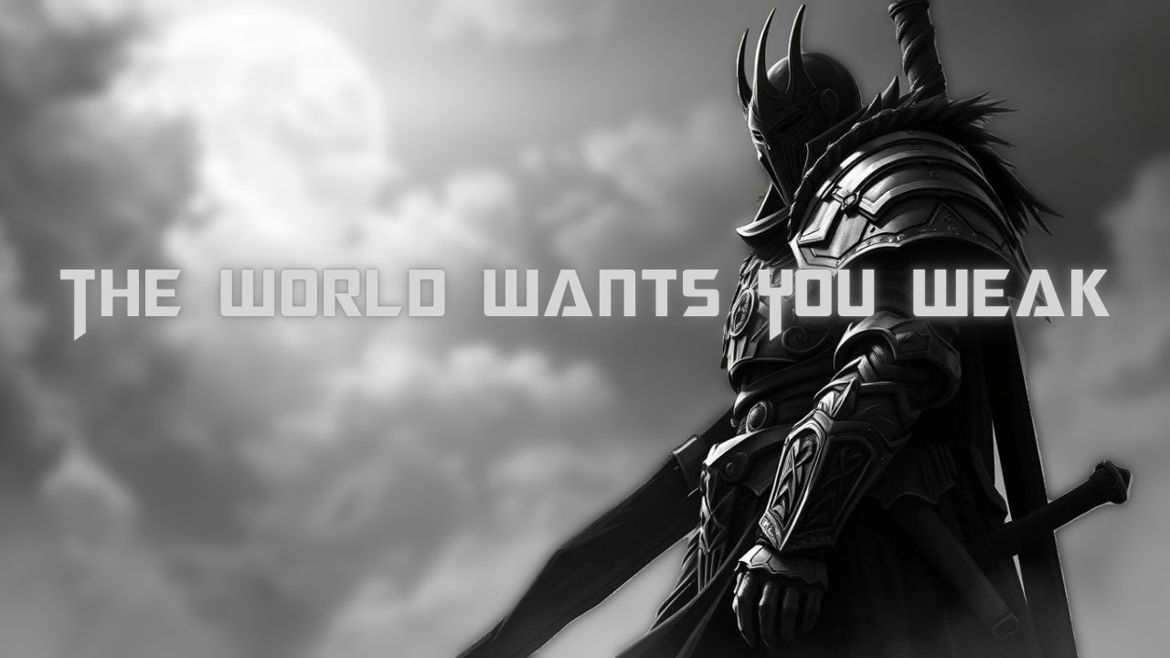 ᴛʜᴇ ᴡᴏʀʟᴅ ᴡᴀɴᴛꜱ ʏᴏᴜ ᴡᴇᴀᴋ