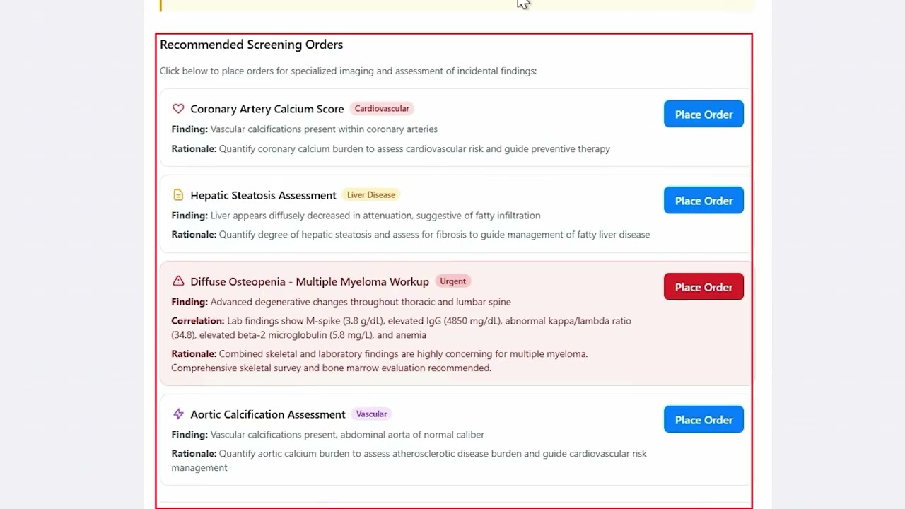 RSNA Radiology Reimagined Demo - Agentic AI Orchestration in ED