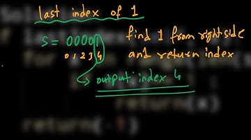 21.Last Index of 1 | Arrays | Python | GFG | MUST DO CODING QUESTIONS