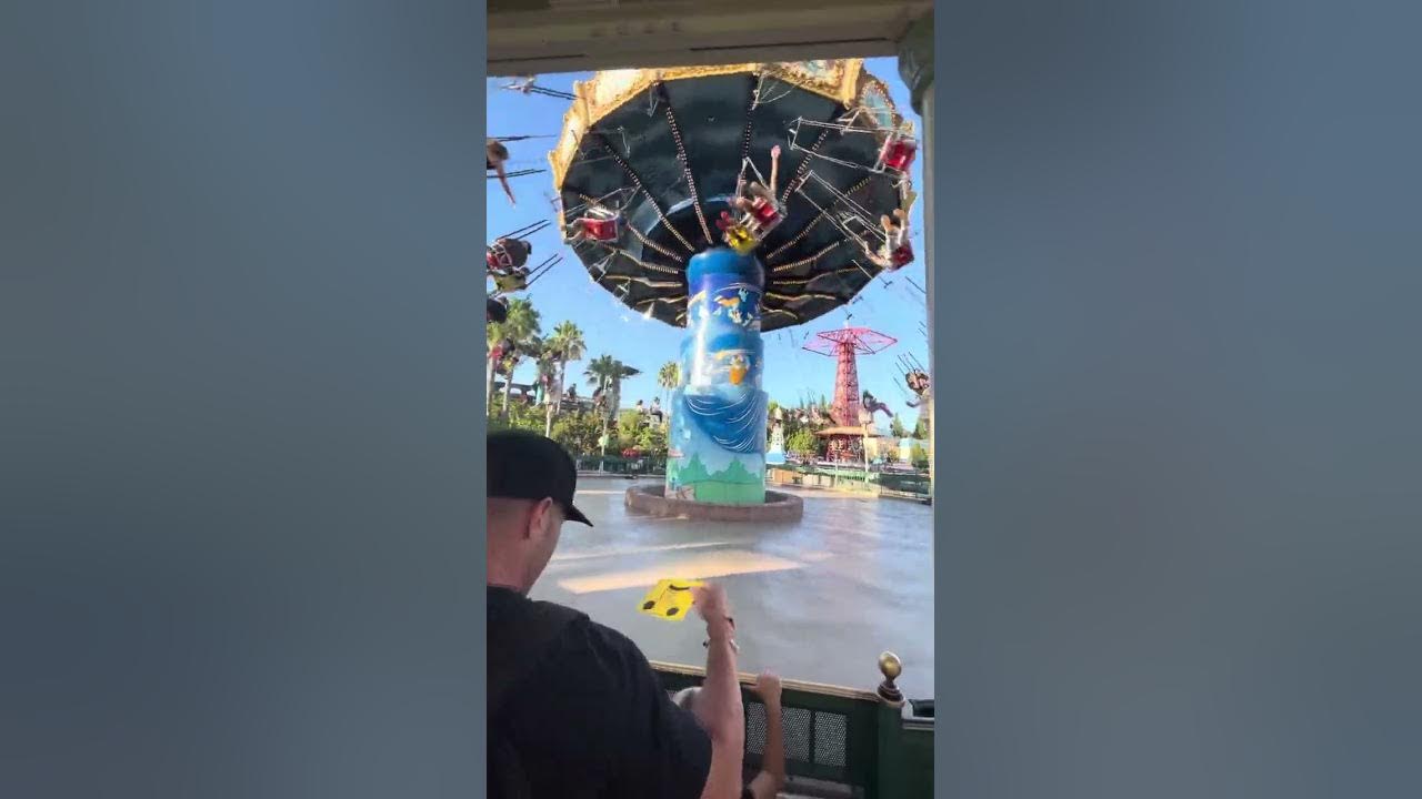 silly symphony swings disneyland california adventure YouTube