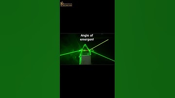 Refraction through rectangular glass slab | Refraction through glass prism #shortsviral #science