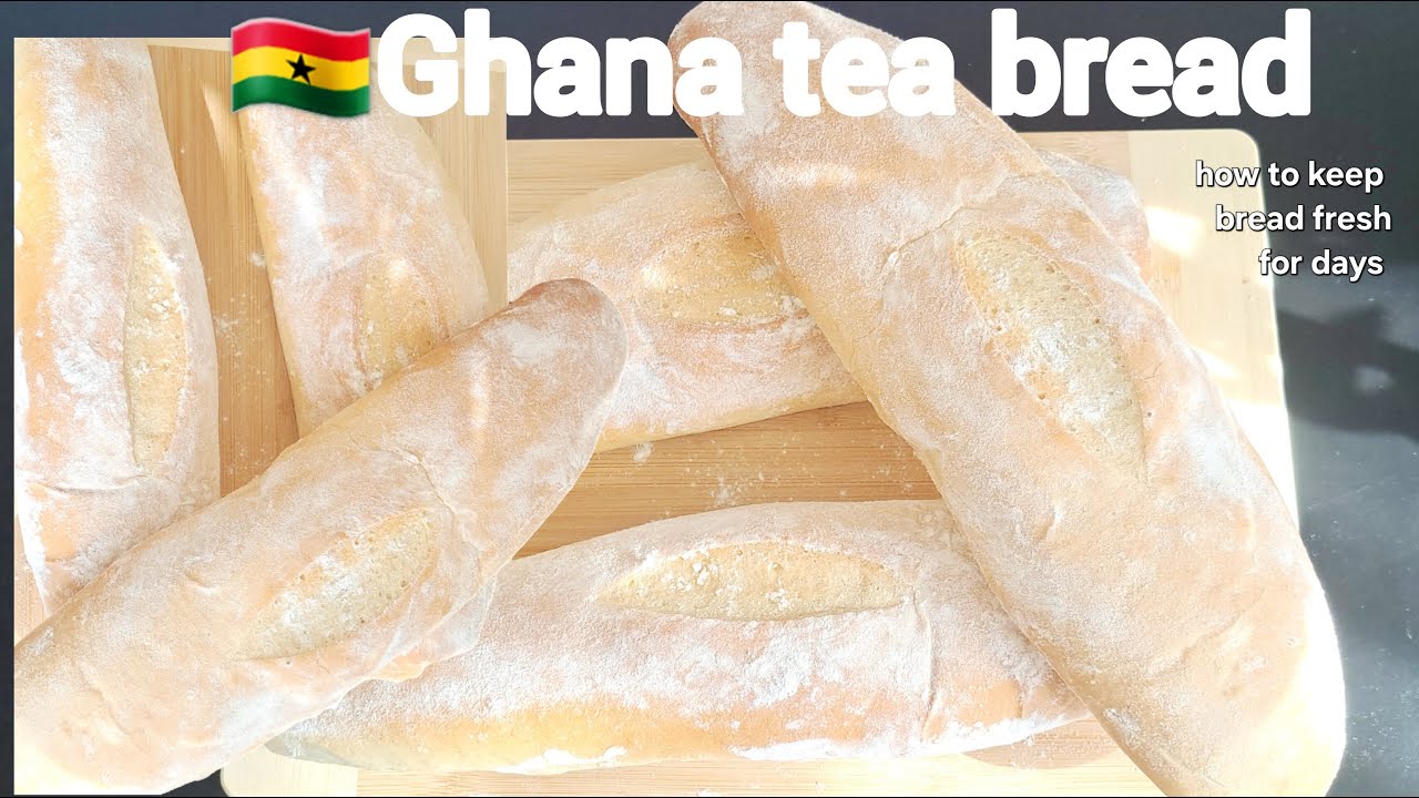 How to keep home-made tea bread fresh for days/ simple Ghana 🇬🇭 Tea ...
