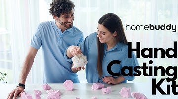 HomeBuddy Hand Casting Kit - Keepsake Your Cherished Memories (DIY GIFTS)