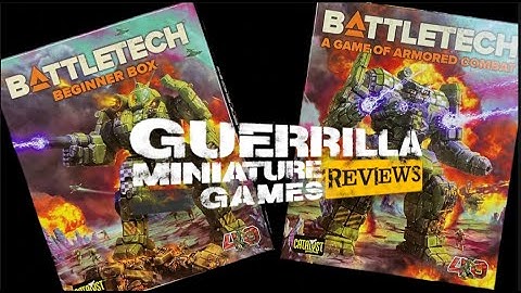GMG Reviews - Battletech Starter Sets (2024) by Catalyst Game Labs