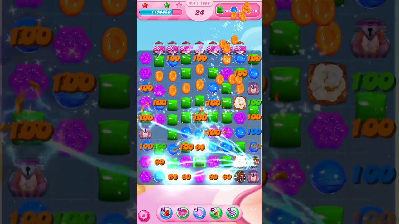 How to pass Candy Crush Saga 1000&1001 episode şeker oyunu 1000&1001
