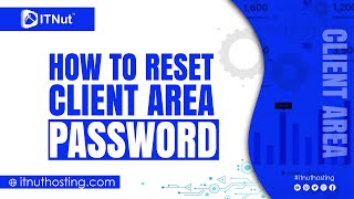 How to Reset Client Area Password - IT Nut Hosting