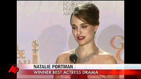 Golden Globe Winners Bask Backstage