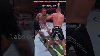 Ranking Top 3 Most Brutal Knockouts #ufc #knockout
