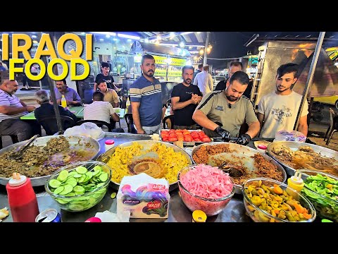 مأكولات شوارع فريدة في العراق مأكولات شوارع رائعة بدولار واحد في موصل العراق