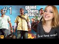 I FINALLY Played GTA V For The First Time Ever OMG First Playthrough Grand Theft Auto 5 Pt 1