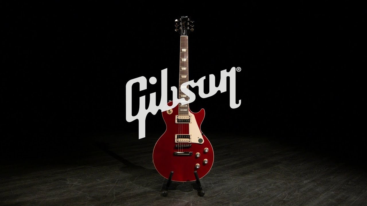 Guitare électrique Gibson Les Paul Classic Translucent Cherry