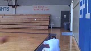 Basketball throwing 2