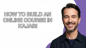 How to Build an Online Course In Kajabi - KevinHowTo