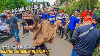 BARONG NGAMUK PARAH || AUTO SERANG SIAPAPUN || Seni Reak Lugay Pusaka Grup