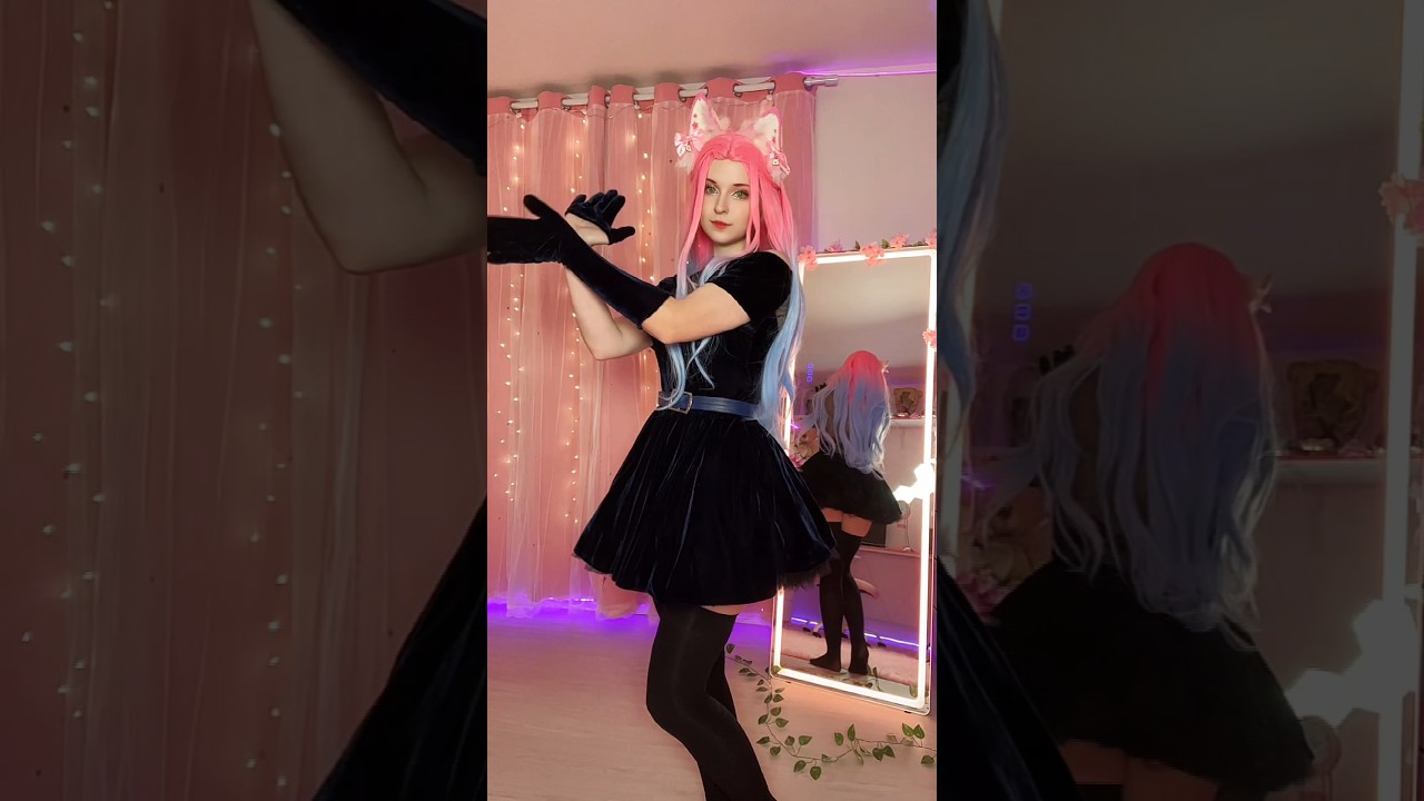 This trend with Mizi now 💗 #cosplay #animegameycosplay #dance #mizi #alienstage #mizicosplay