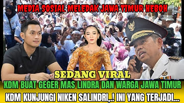 GEGER GEDEN‼️KDM KUNJUNGI NIKEN SALINDRI TERDENGAR OLEH MAS LINDRA INI YANG TERJADI...