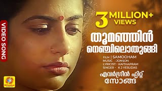 തൂമഞ്ഞിൻ നെഞ്ചിലൊതുങ്ങി | Thoomanjin Nenjilothungi | Evergreen Hit Song | Samooham | K J Yesudas