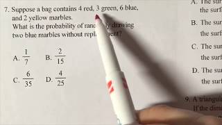 Probability Marbles #7