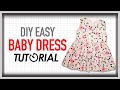 DIY Easy Baby Dress - Tutorial