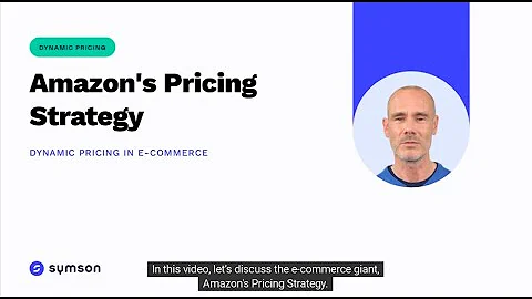 Amazon's Pricing Strategy (Guide for eCommerce Businesses on Amazon): SYMSON's Knowledge Snippets