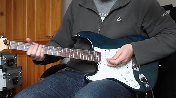 Creating guitar swells without a volume pedal