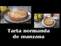 Tarta normanda de manzana