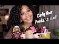 Curly Hair Products Haul! | Anaïs D&#39;Ottavio