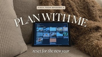 Plan with Me for 2023 in Notion 📅 Reflections, Intentions, and Rituals | Cozy Tech Episode 1