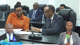 H.E Paul KAGAME AMAZE GUSHYIKIRIZA KOMISIYO Y'IGIHUGU Y'AMATORA KANDIDATIRE YE