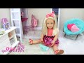 OUR GENERATION DOLL BEDROOM DECORATION WITH CLOSET TOUR