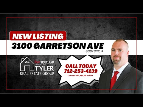 3100 Garretson Ave, Sioux City, IA home video tour