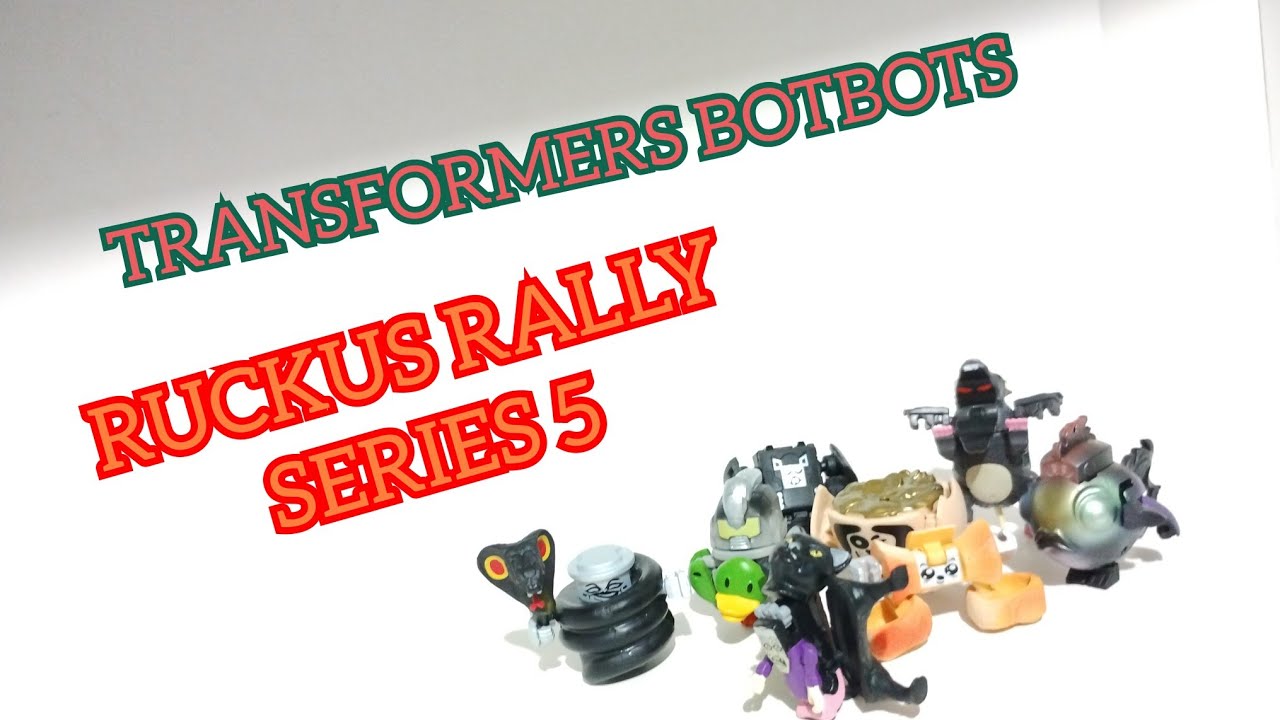 Transformers Botbots Series 5 Ruckus Rally Pack - Review