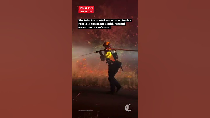 Hundreds battling Point Fire blaze in Sonoma County amid evacuations, red flag warnings