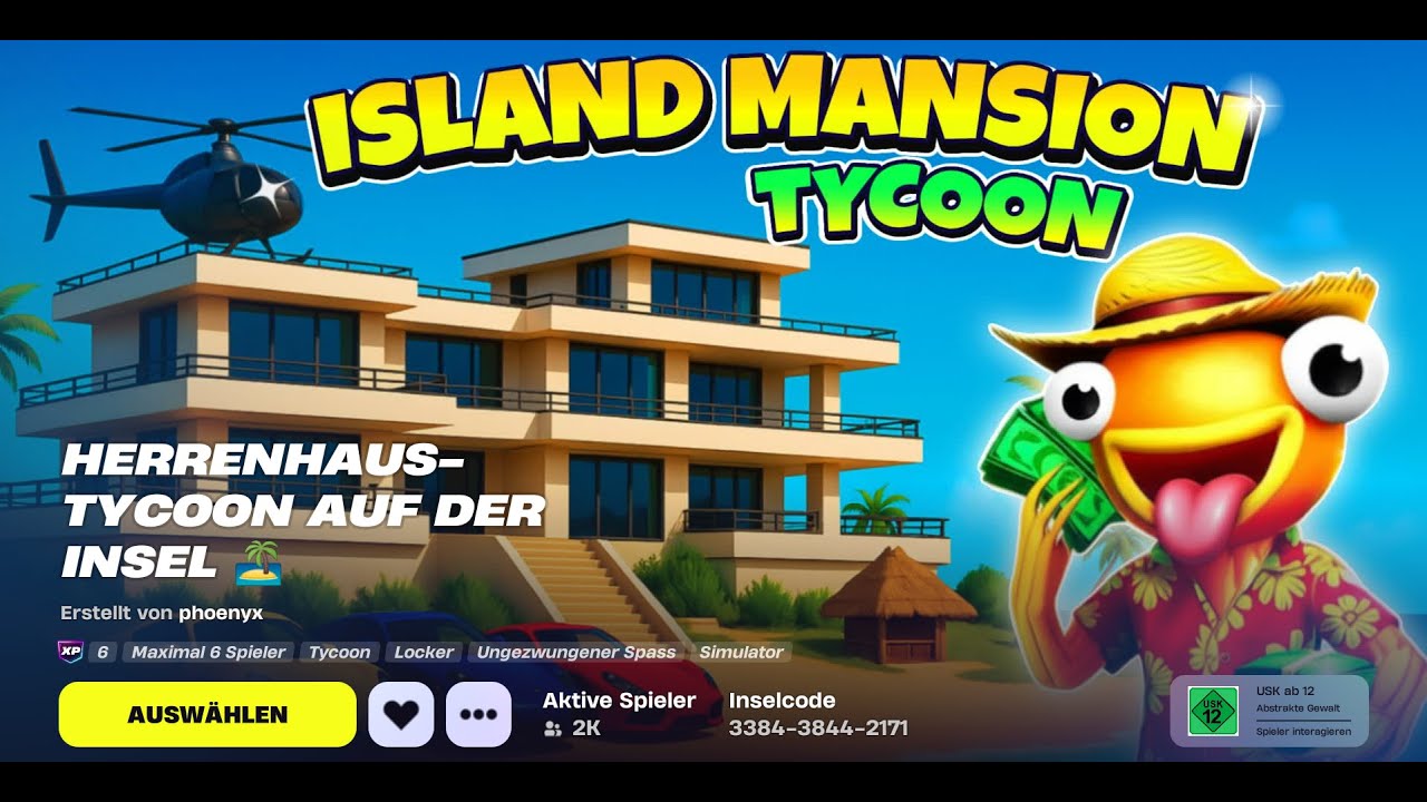Fortnite - Island Mansion Tycoon