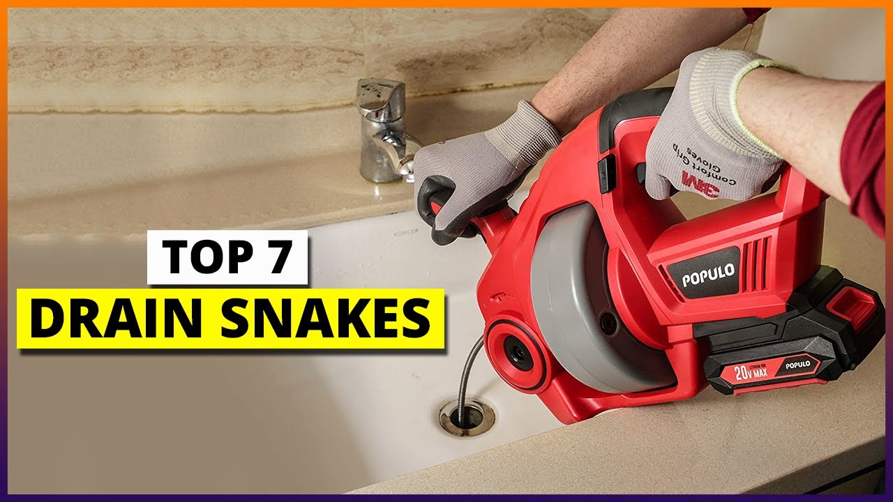 Best Drain Snakes to Clear Clogged Drains