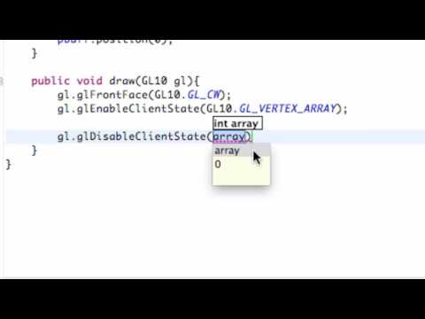 Android Application Development Tutorial   174   Creating Draw method for OpenGL   YouTube