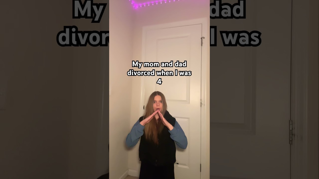 Kids with divorced parents will understand this