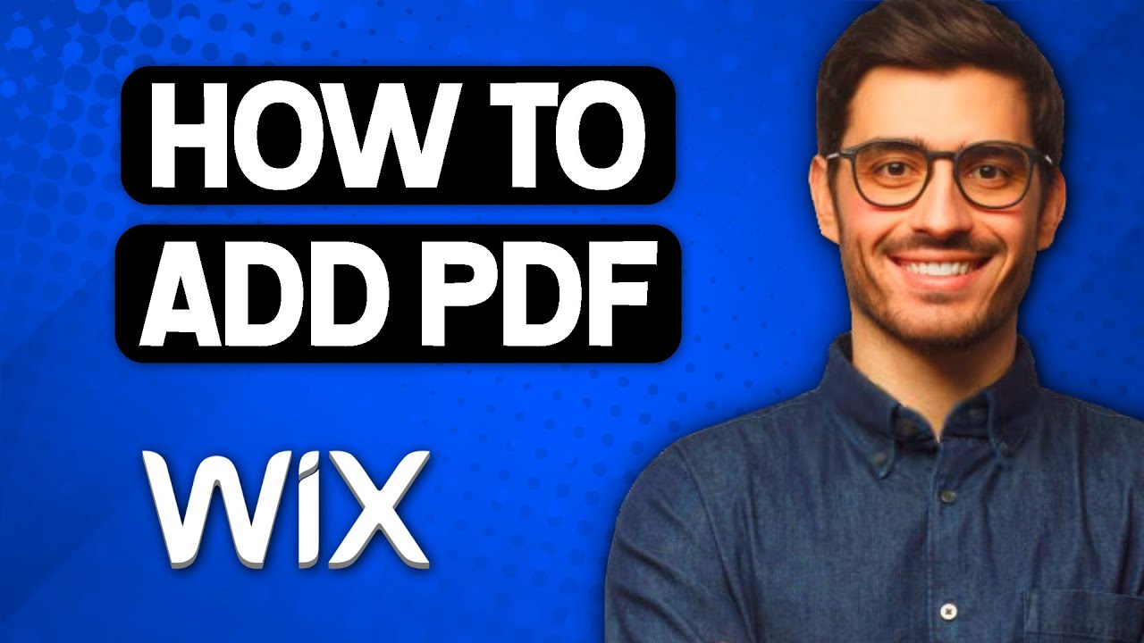 How to Add PDF on Wix Website! (2022) - YouTube