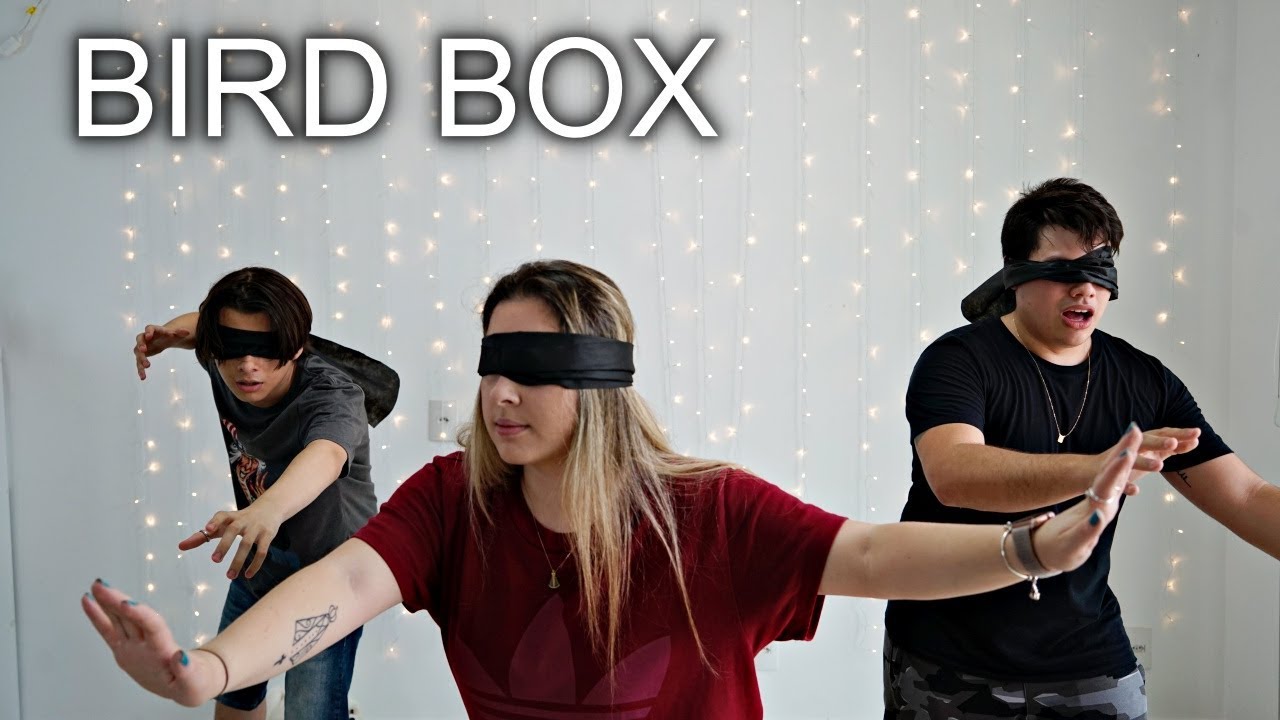 O ÚLTIMO QUE SOBRAR GANHA $200 DÓLARES  -  DESAFIO EM FAMÍLIA BIRD BOX CHALLENGE - YouTube
